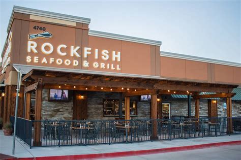 Rockfish grill - Rockfish Seafood Grill is known for being an outstanding seafood restaurant. They offer multiple other cuisines including Bar & Grills, Take Out, Seafood, American, and Caterers. Interested in how much it may cost per person to eat at Rockfish Seafood Grill? The price per item at Rockfish Seafood Grill ranges from $5.00 to $13.00 per item. 